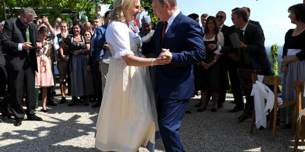nunta ministrului de Externe al Austriei invitat Putin FOTO EPA