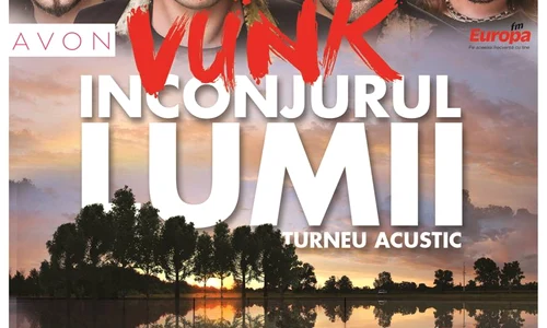 Afişul concertului Vunk jpeg