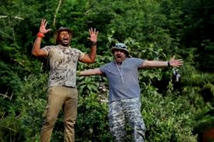 
    Gazdele show-ului "Sunt celebru, scoate-mă de aici" au fost Cabral şi BoboneteFoto: arhiva personală  