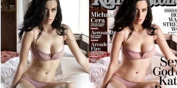 katy perry photoshop coperta rolling stones