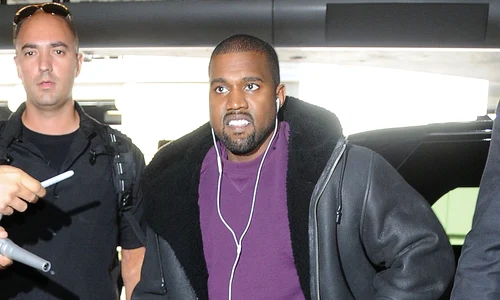 Kanye West Departing On A Flight At LAX jpeg