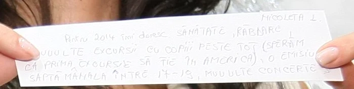 Nicoleta şi Iuliana Luciu, dorinţe pentru 2014 (foto: Dorin Constanda)