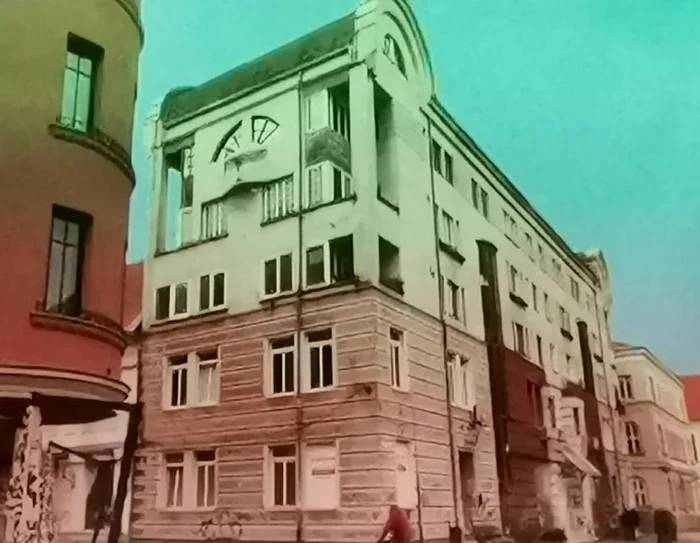 Clădirea de pe Eugeniu de Savoya FOTO captură video