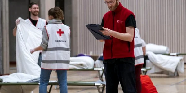Crucea Rosie Norvegia FOTO EPA-EFE