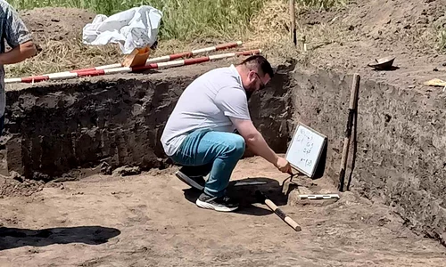 Șantierul Arheologic Negrilești (foto: Muzeul de Istorie „Teodor Cincu” Tecuci)