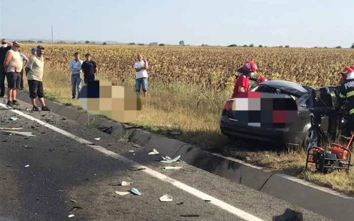 Accidentul a avut loc pe DN2D