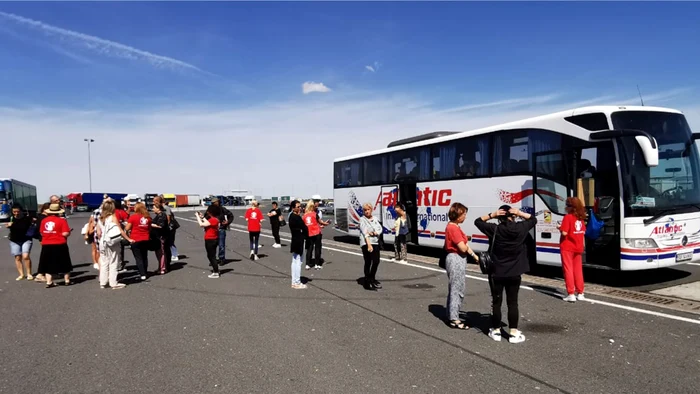 Campanie de informare la Vama Nădlac FOTO Salvați Copiii