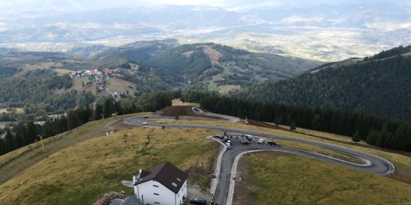 noua sosea din parang foto consiliul judetean hunedoara