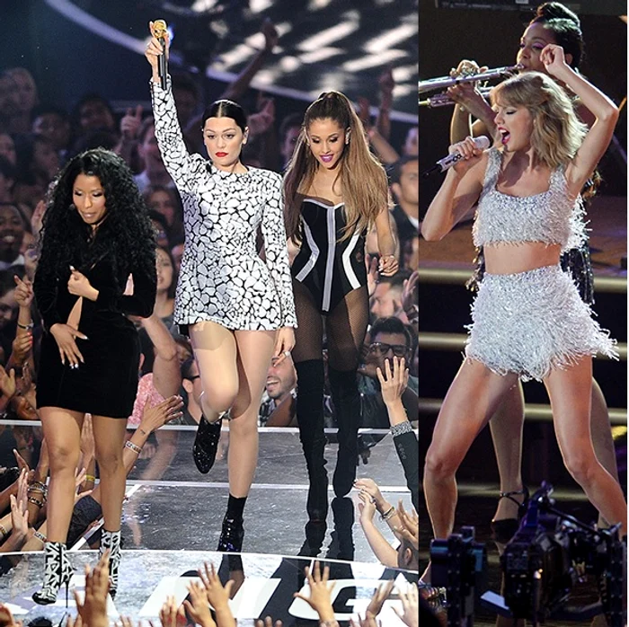 Jessie J Ariana Grande Nicki Minaj Taylor Swift Come Together in New Mashup jpeg
