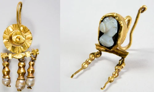 Cercei romani descoperiți pe teritoriul României (© Muzeul Național de Istorie a României)