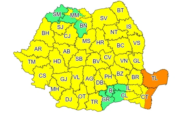 Vara debutează cu ploi și temperaturi mai scăzute decât în md normal. Vremea se îndreaptă abia în partea a doua a săptămâniiSursa foto: ANM
