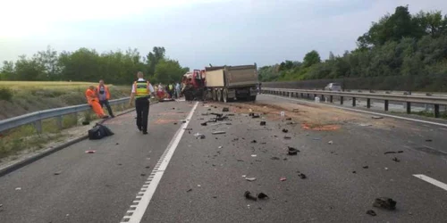 Accident Ungaria FOTO Poliţia maghiară