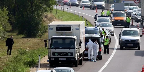 camion cu imigranti morti austria FOTO ARD