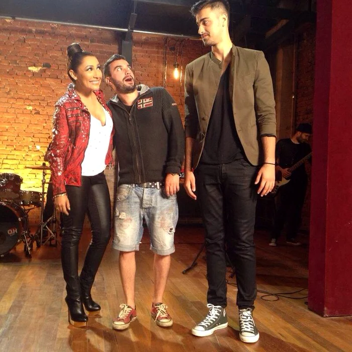 
    Andra, Iulian Moga şi Liviu Teodorescu  