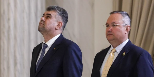Depunere jurământ ministr Investiţii Protecte Europene şi ministru Cercetare - Florin Cîţu - Marcel Ciolacu - Nicolae Ciucă - 3 mai 2022 / FOTO Inquam Photos / Octav Ganea