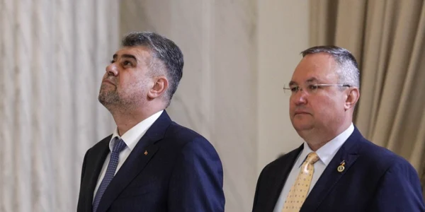 Depunere jurământ ministr Investiţii Protecte Europene şi ministru Cercetare - Florin Cîţu - Marcel Ciolacu - Nicolae Ciucă - 3 mai 2022 / FOTO Inquam Photos / Octav Ganea