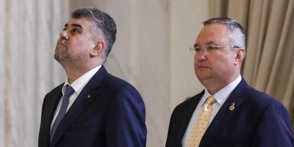 Depunere jurământ ministr Investiţii Protecte Europene şi ministru Cercetare - Florin Cîţu - Marcel Ciolacu - Nicolae Ciucă - 3 mai 2022 / FOTO Inquam Photos / Octav Ganea