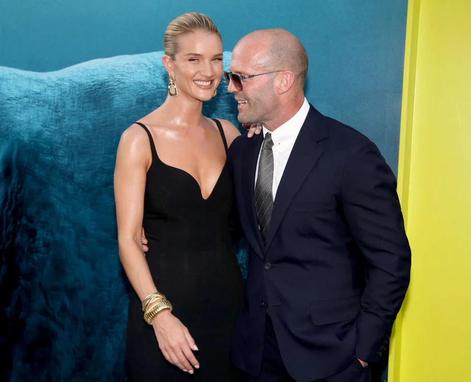 Jason Statham și supermodelul Rosie Huntington-Whiteley