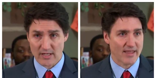 Justin Trudeau in lacrimi FOTO X