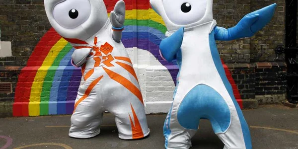 Wenlock şi Mandeville sunt mascotele JO 2012 * Foto: Reuters