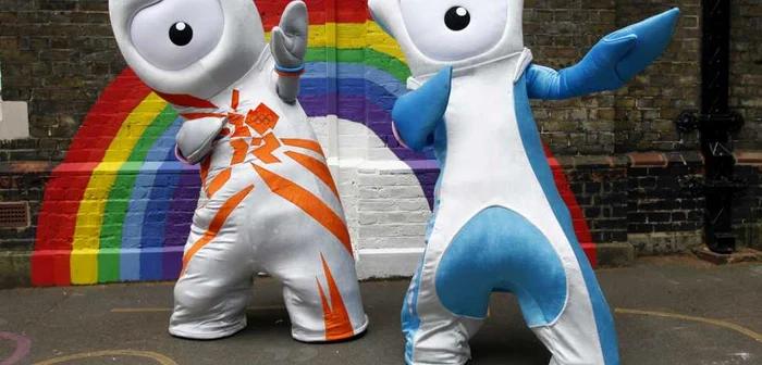 Wenlock şi Mandeville sunt mascotele JO 2012 * Foto: Reuters