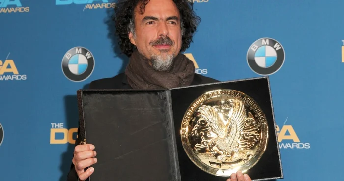 Alejandro González
Iñárritu a mulţumit regizorilor de la Hollywood pentru susţinerea
filmului său riscant, „Omul Pasăre sau Virtutea nesperată a
ignoranţei/Birdman“ FOTO GettyImages/Gulliver