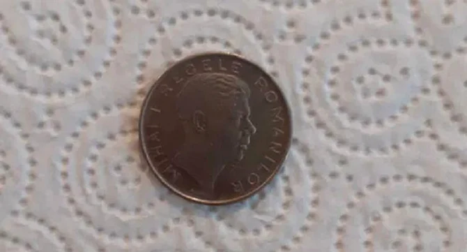 Moneda vândută pe OLX / foto: OLX 