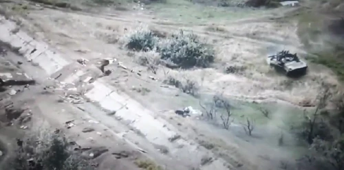 Ucrainenii au lansat un atac asupra poziției forțelor ruse. Foto: Captură video YouTube