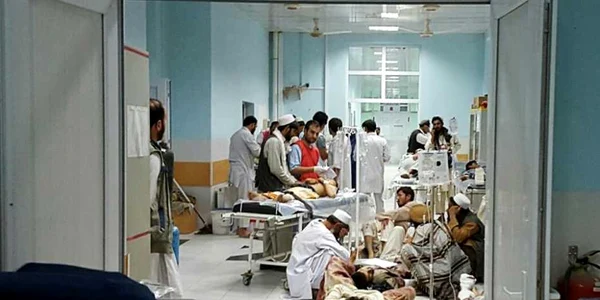 spitalul administrat de medici fara frontiere la kunduz inainte de raidul american FOTO MSF/AFP