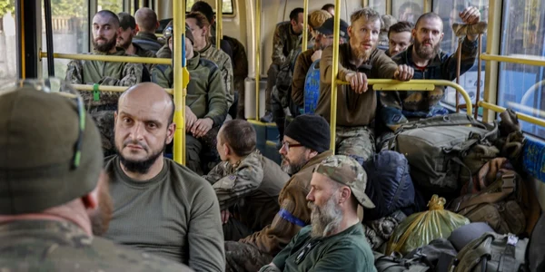 Evacuare militari ucraineni Azovstal - 17 mai 2022 / FOTO EPA-EFE