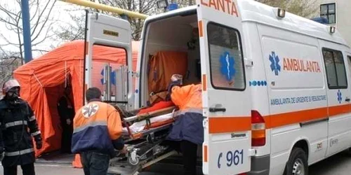 Băiatul de 11 ani a fost transportat la spital