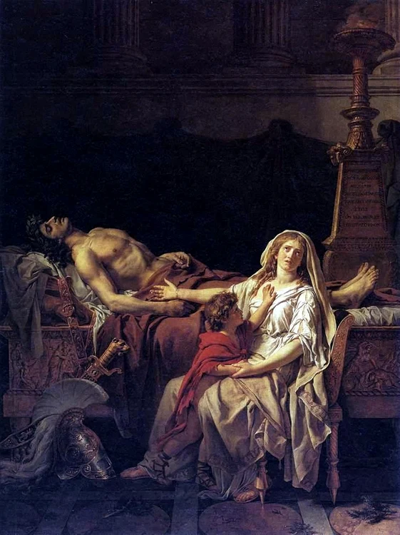 Jacques Louis David Andromaca jelindu l pe Hector JPG jpeg