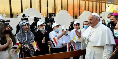 Papa Francisc vizită în Irak FOTO EPA-EFE