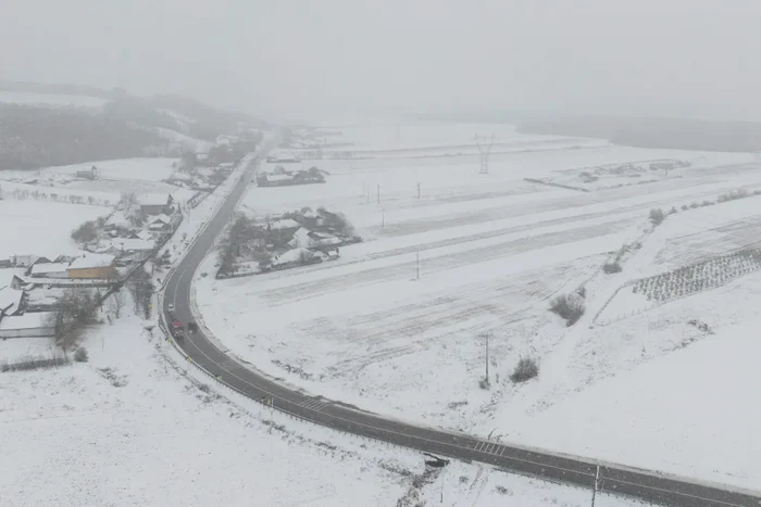 Zona din România unde stratul de zăpadă este de până la doi metri