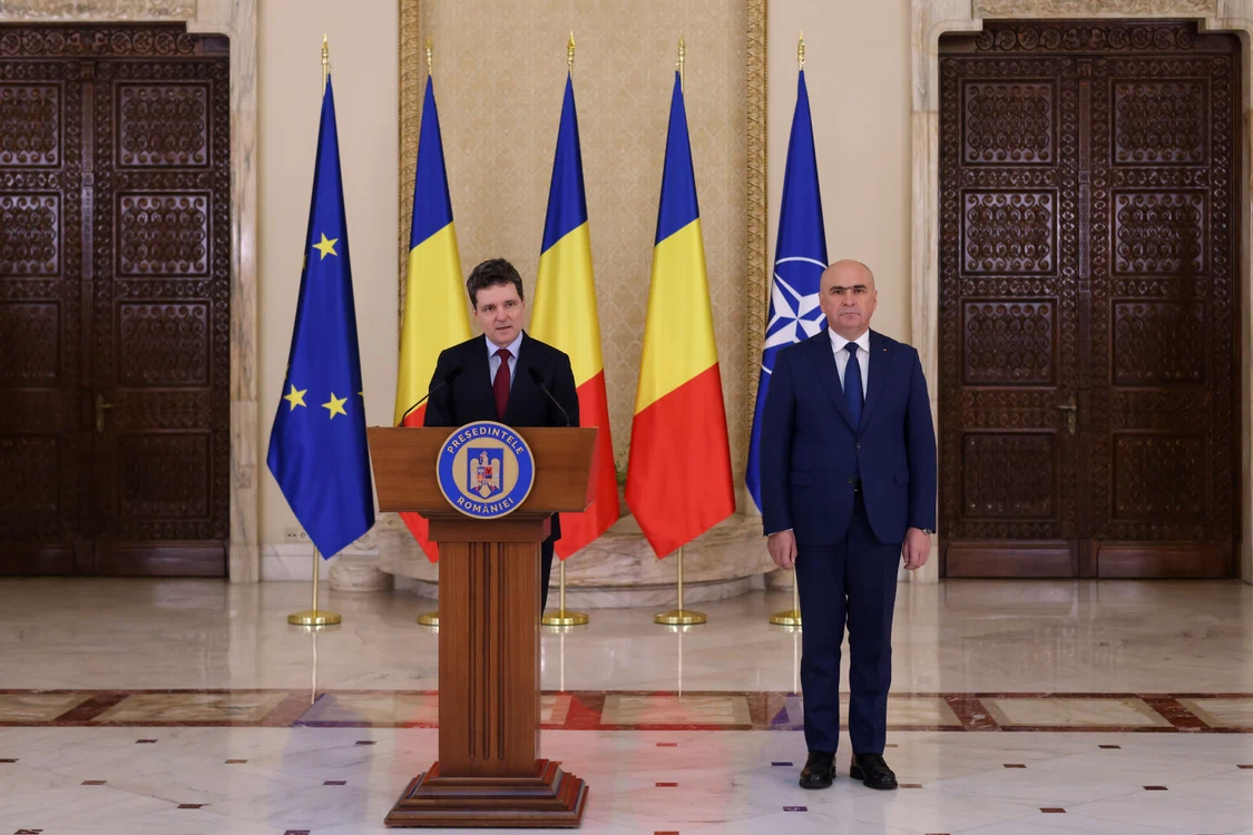 Nicușor Dan și Ilie Bolojan Foto: Inquam Photos/George Călin