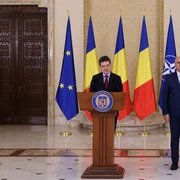 Nicusor Dan Ilie Bolojan, noul premier al Romaniei  Foto Inquam Photos George Calin (6) jpg