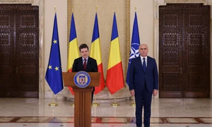Nicusor Dan Ilie Bolojan, noul premier al Romaniei  Foto Inquam Photos George Calin (6) jpg
