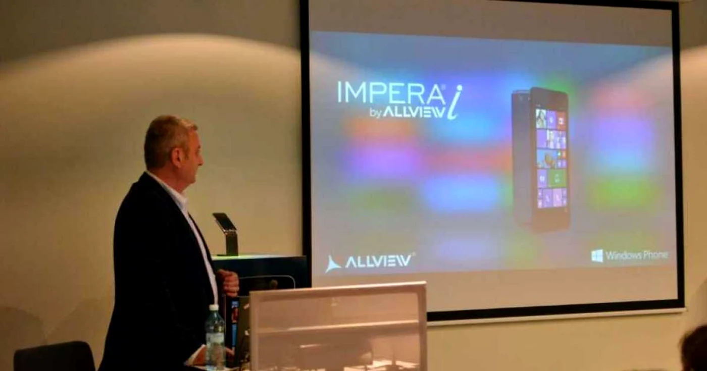 Allview are în portofoliu şi produse cu Windows Phone. FOTO Răzvan Băltăreţu/Adevărul