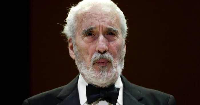 Christopher Lee a rămas în istoria cinematografiei prin mai multe roluri memorabile FOTO AP