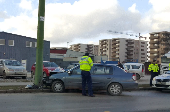 Unul dintre şoferi a fugit de la locul accidentului