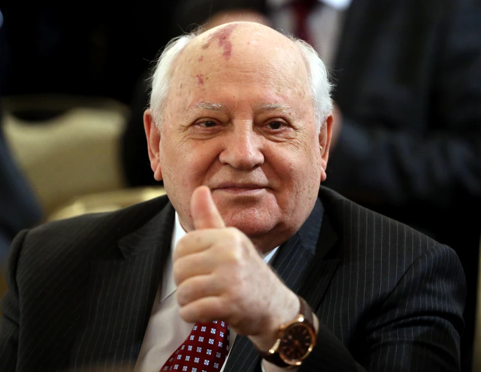 Mihail Gorbaciov a fost laureat cu Premiul Nobel pentru Pace în 1990 FOTO: Getty