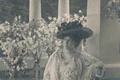 Carte poştală, Principesa Maria a României în balconul Castelului Pelişor Datare  cca 1905 1907 Atelier fotografic Alfred Brand, Sinaia jpg