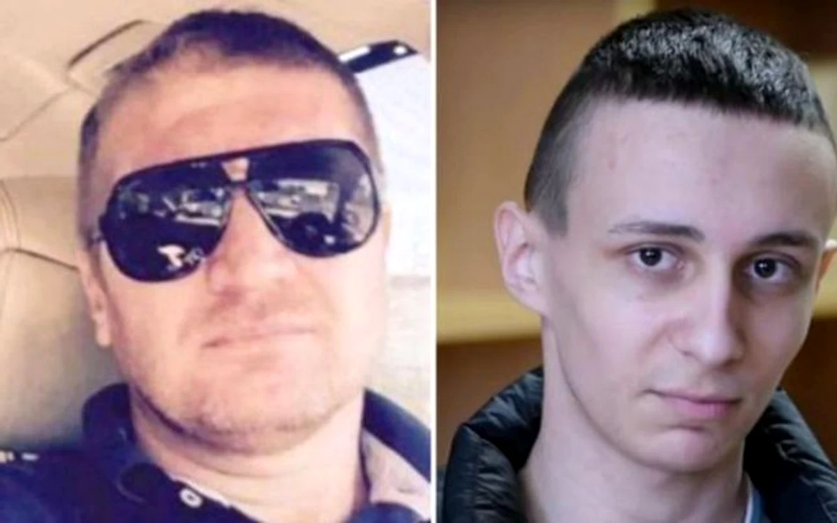 Marius Achim (stânga) și victima sa(dreapta) Sursă foto: Adevărul 