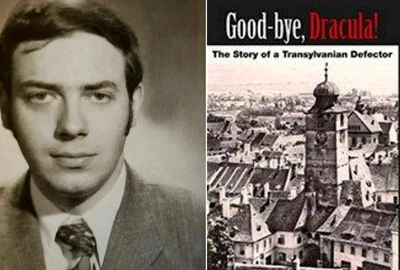 Traian Nicola si cartea sa Sursa Good By Dracula jpg