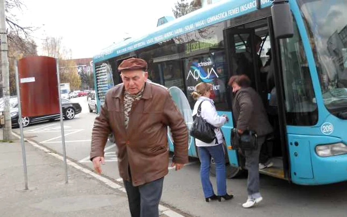 Numărul bistritenilor care circula cu autobusul a crescut in ultimii ani