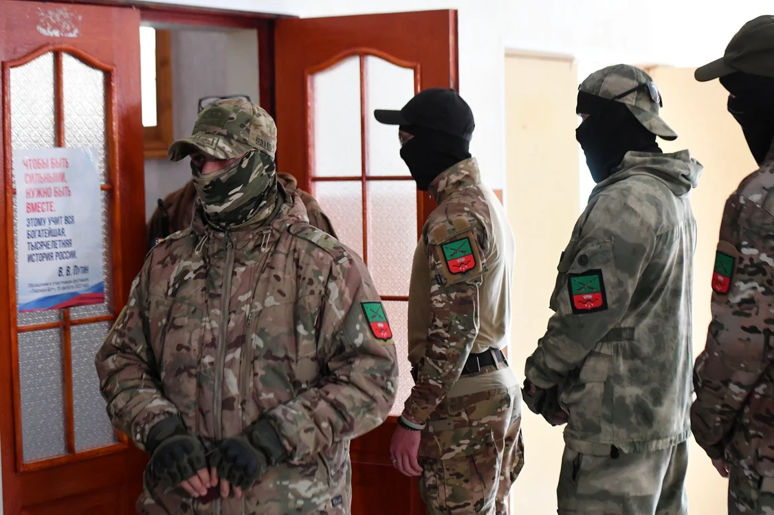 Referendum in zonele ocupate de rusi in Ucraina FOTO Profimedia