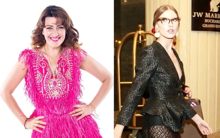 Aceasta este rochia semnată Liza Panait care a stârnit criticile Iuliei AlbuFoto: Dorin Constanda