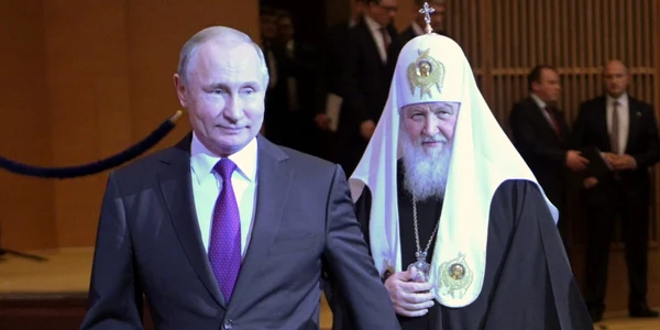 Vladimir Putin si patriarhul Kirill al Moscovei FOTO EPA-EFE