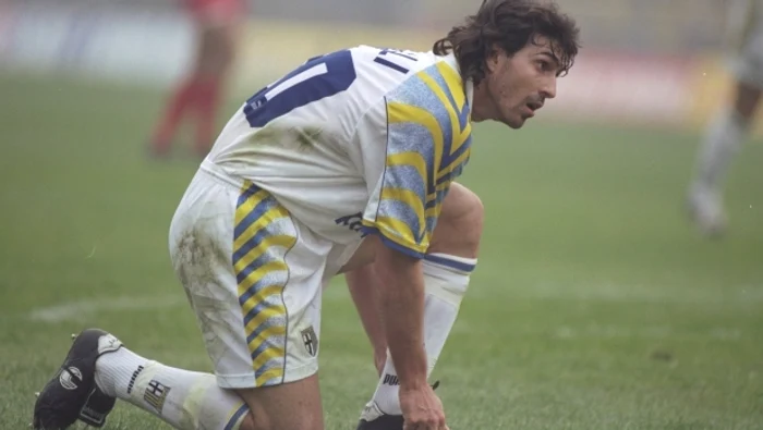 Melli, în perioada petrecută la AC Parma   FOTO gazzetta.it