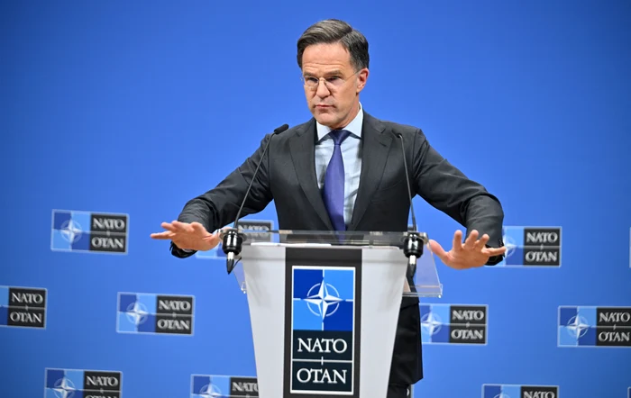 Rutte răspune amenințărilor lui Putin. FOTO AFP